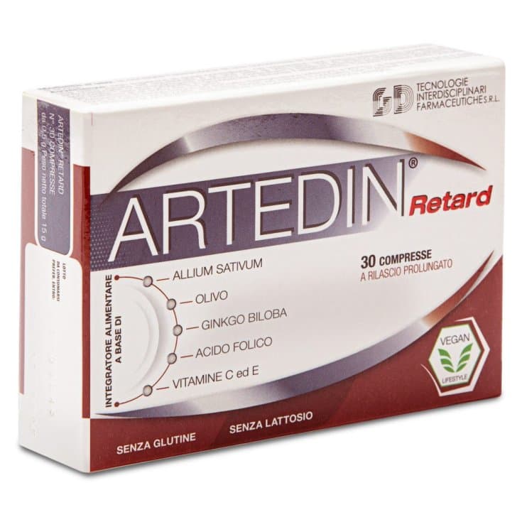 Ajo + Ginkgo biloba – 30 comprimidos | Artedin Retard