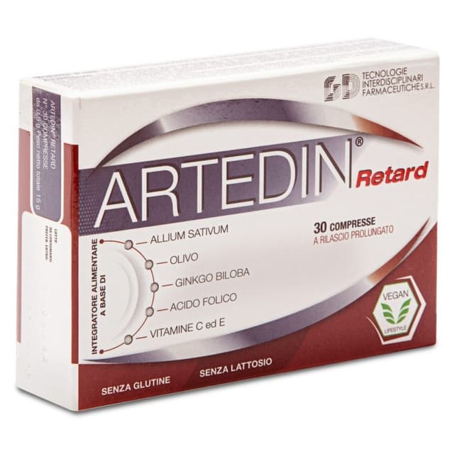 Ajo + Ginkgo biloba – 30 comprimidos | Artedin Retard