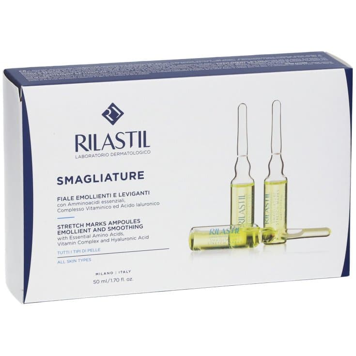 Rilastil Ampollas para Estrías – 10 ampollas de 5 ml