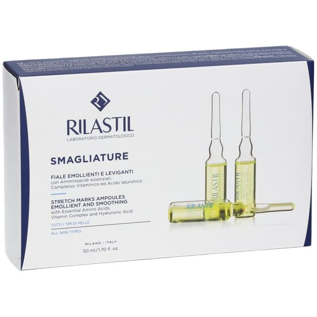 Rilastil Ampollas para Estrías – 10 ampollas de 5 ml