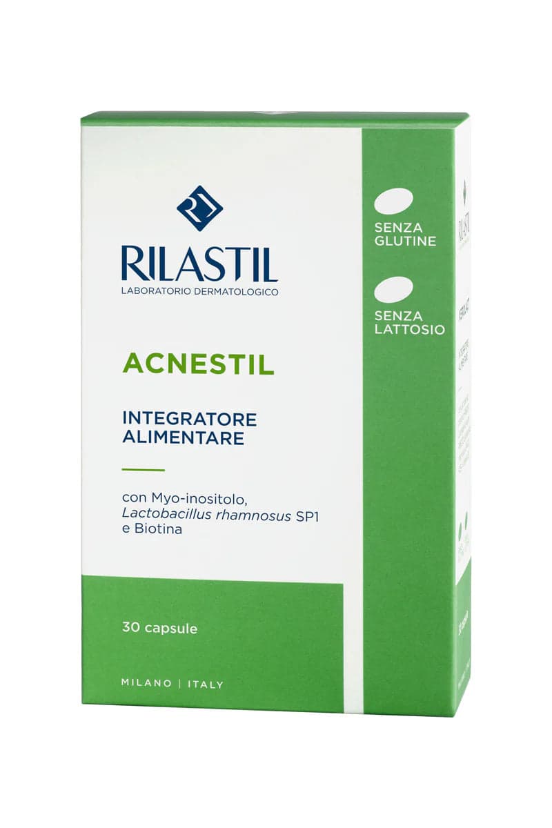 Myo-Inositol 50 mg + Probióticos – 30 cápsulas | Rilastil Acnestil