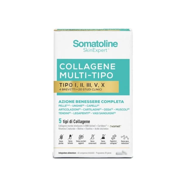 Somatoline Collagen Multi – 60 comprimidos