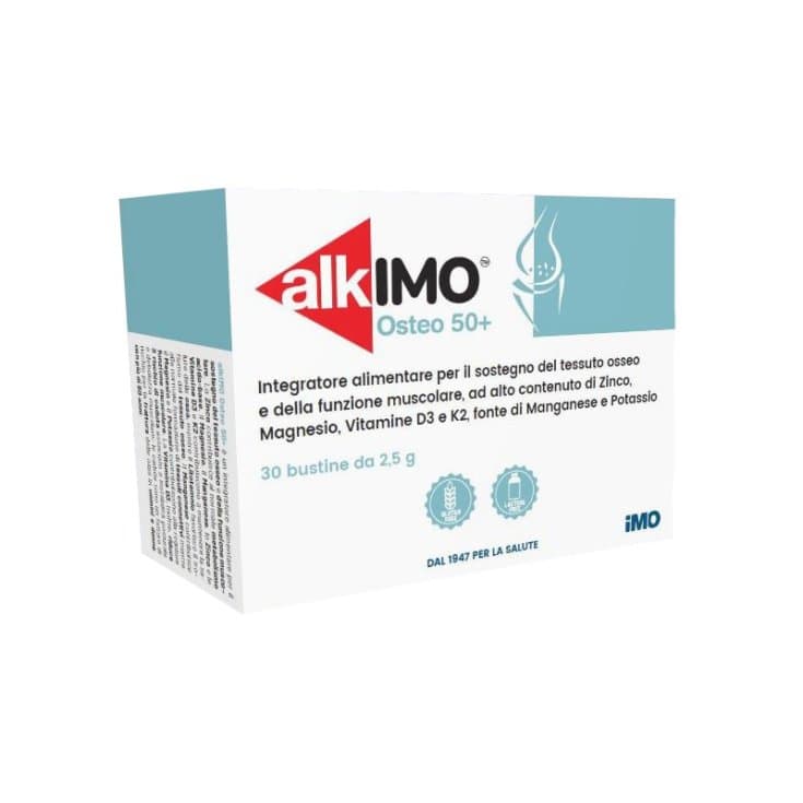 Potasio 490 mg + Magnesio – 30 sobres | Alkimo Osteo 50+