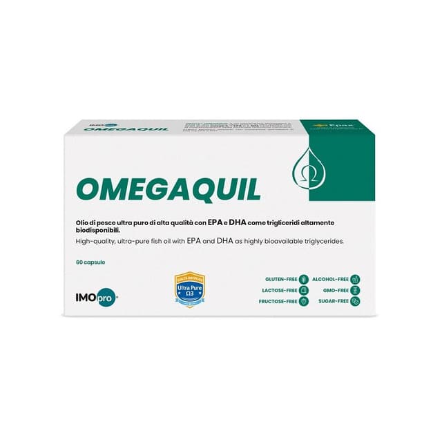 Omega-3 EPA y DHA – 60 cápsulas | IMOPRO OMEGAQUIL