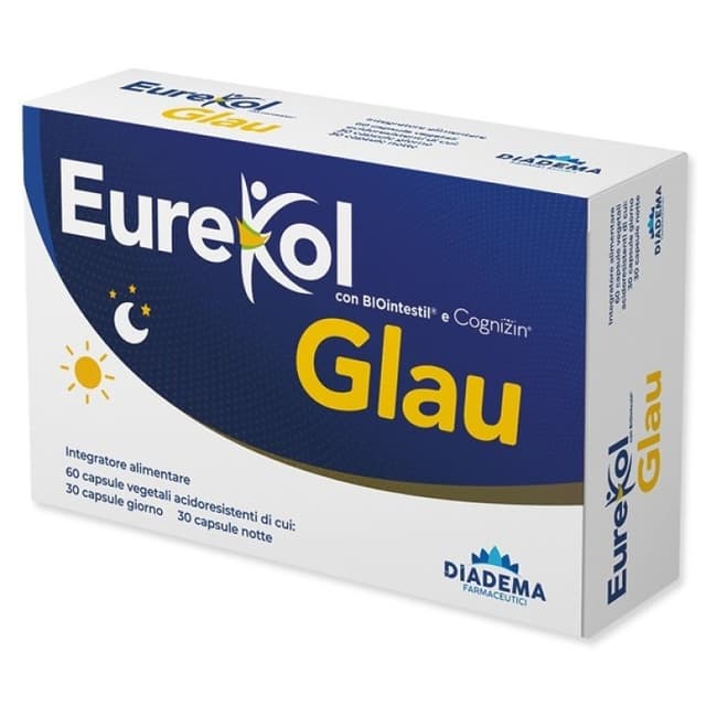 Eurekol Glau Colina + Niacina – 60 cápsulas gastrorresistentes