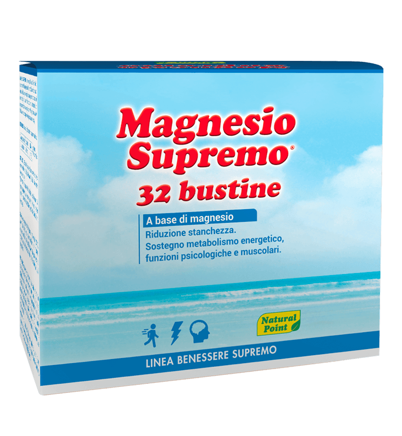 Magnesio Supremo – 32 sobres Magnesio | Natural Point