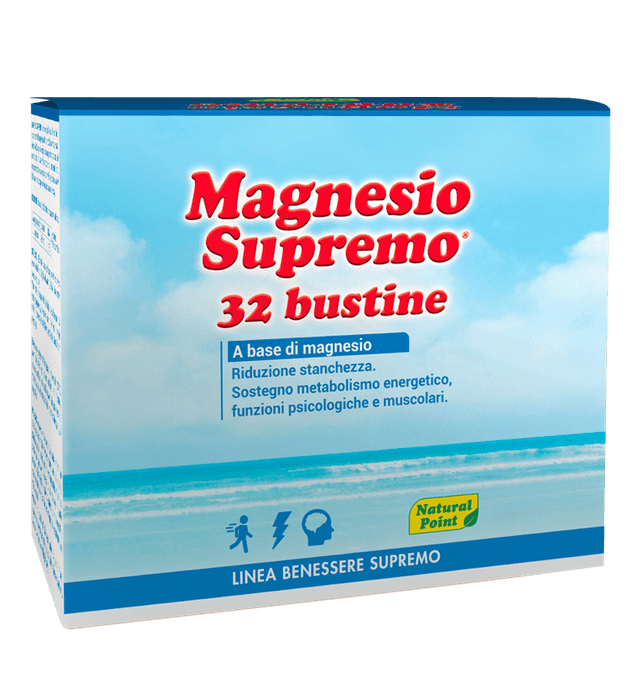 Magnesio Supremo – 32 sobres Magnesio | Natural Point