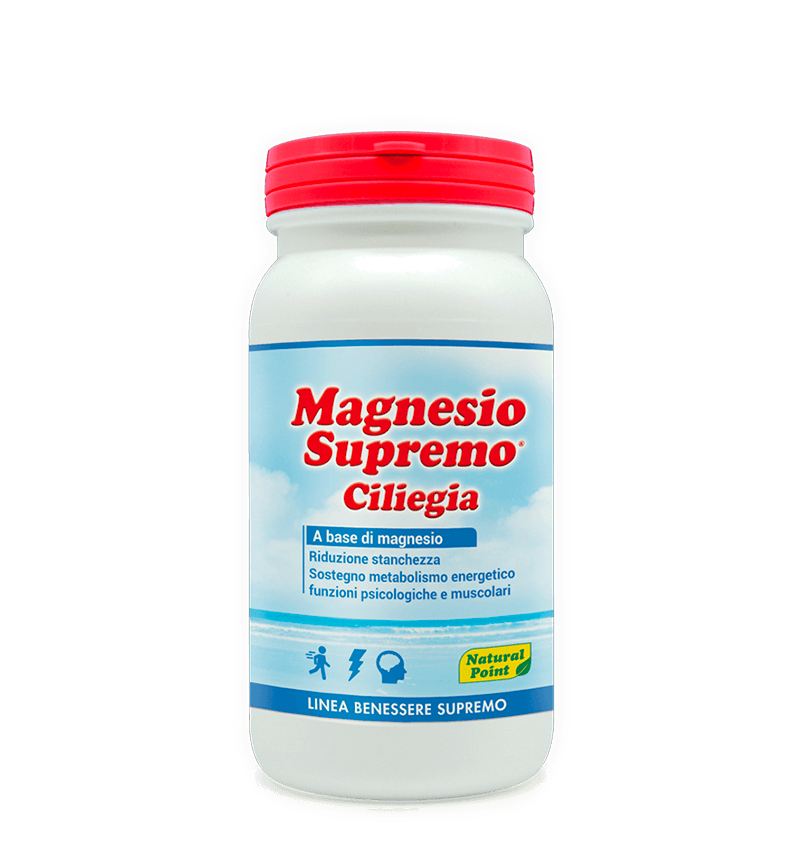 Magnesio Supremo Cereza – 150 g Magnesio | Natural Point
