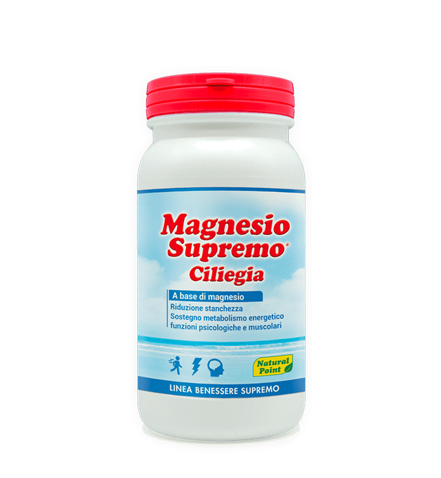 Magnesio Supremo Cereza – 150 g Magnesio | Natural Point