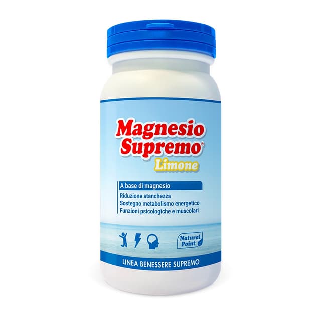 Magnesio Supremo Lemon – polvo de Magnesio | Natural Point