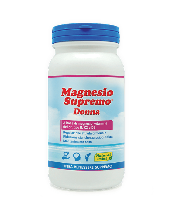Magnesio Supremo Mujer – 150 g Magnesio para mujeres | Natural Point
