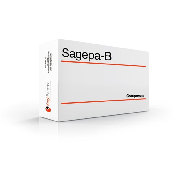 Sagepa B – Complejo de Vitamina B – 30 cápsulas