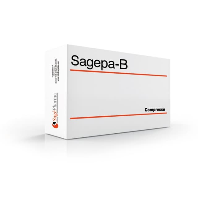 Sagepa B – Complejo de Vitamina B – 30 cápsulas