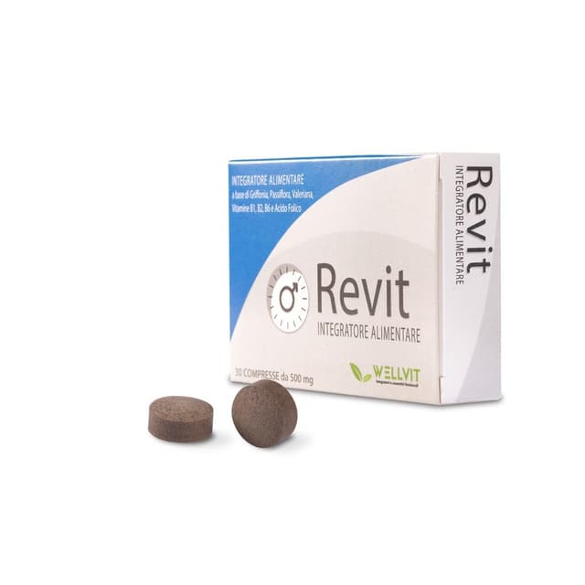 5-HTP 350 mg + Valeriana – 30 comprimidos | Revit