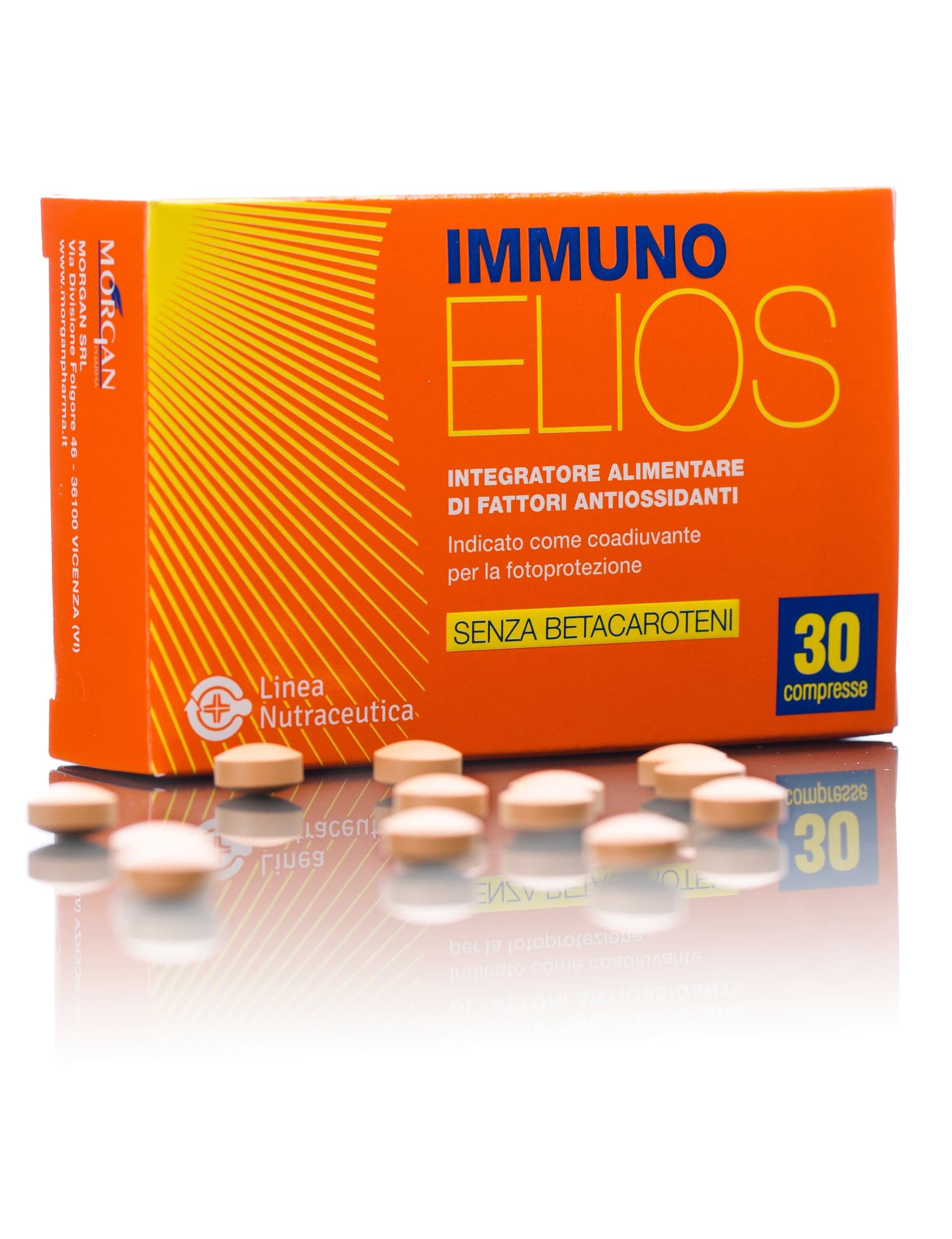 Vitamina C + Astaxantina – 30 comprimidos | Immuno Elios Accel
