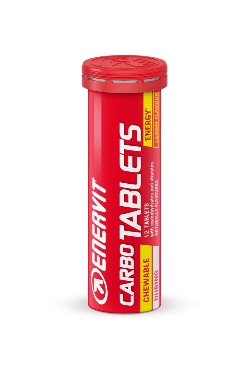 Enervit GT Carbohidratos + Magnesio y Vitaminas – 12 comprimidos masticables