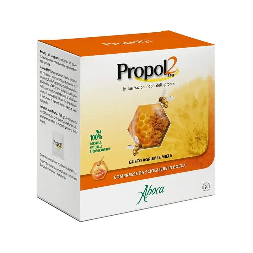 Inulina + Propóleo – 20 comprimidos | Propol2 EMF