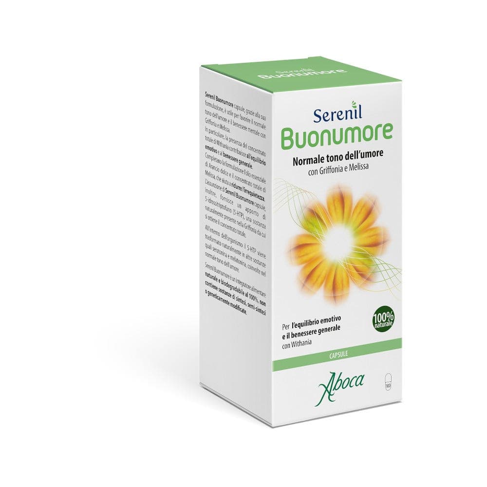 Melisa 275 mg + Ashwagandha – 100 unidades | Serenil Buonumore cápsulas