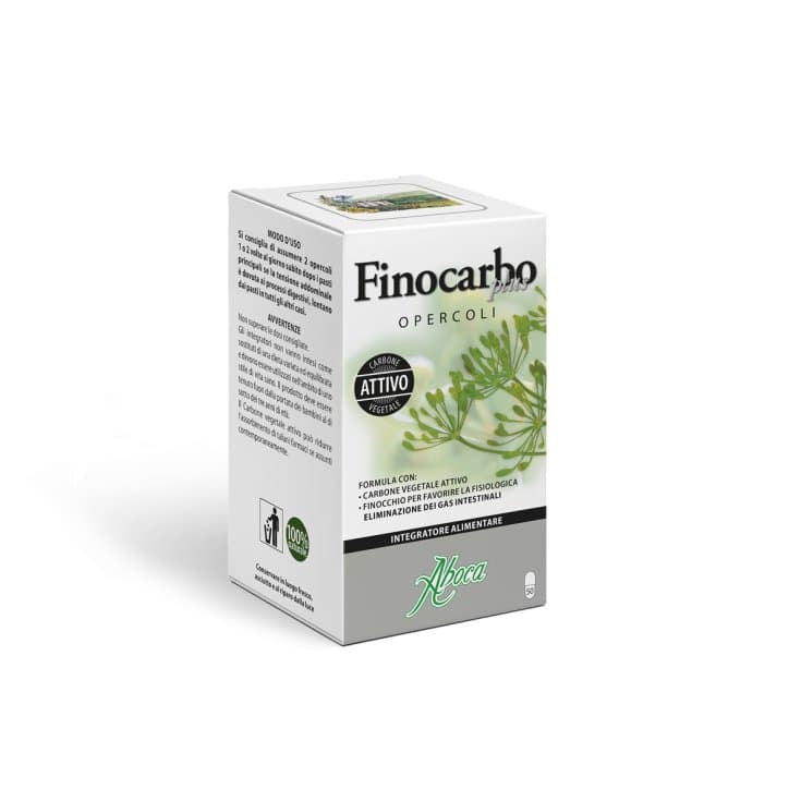 Finocarbo Plus Aboca – 50 cápsulas