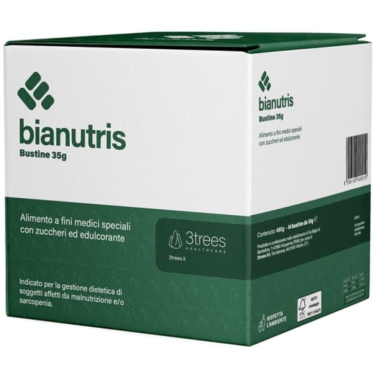 Proteína 15 g + Potasio – soluble | Bianutris Polvo 14 sobres