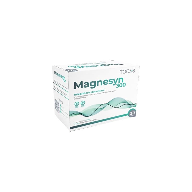 Magnesio + Vitamina C – 30 sobres | Magnesyn 300