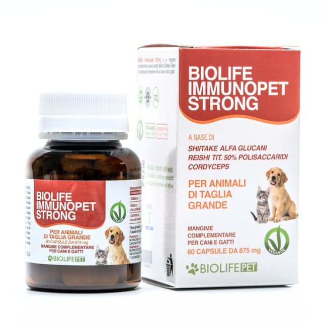 BIOLIFE IMMUNOPET STRONG – 60 cápsulas