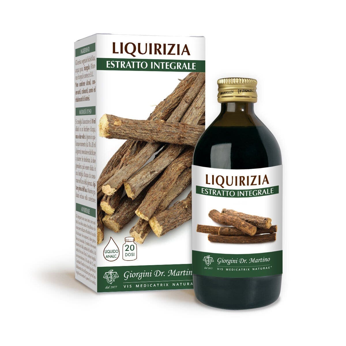 Liquirizia Estratto – 200 ml Complemento alimenticio | Dr. Giorgini