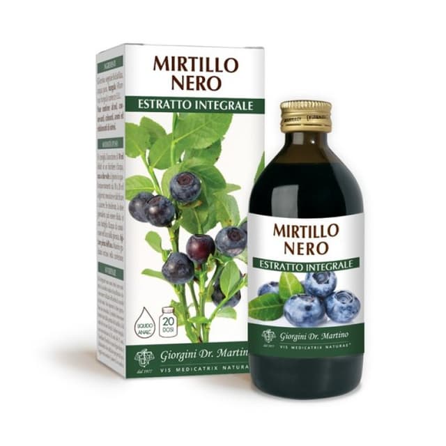 Mirtillo Nero Extracto Completo – 200 ml | Dr. Giorgini