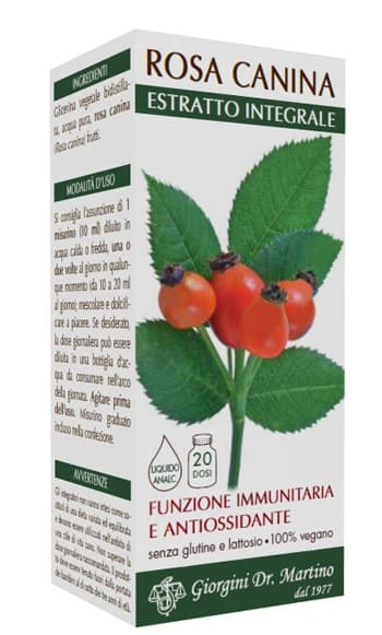 Vitamina C – 200 ml complemento alimenticio | Dr. Giorgini Rosa Canina Extracto