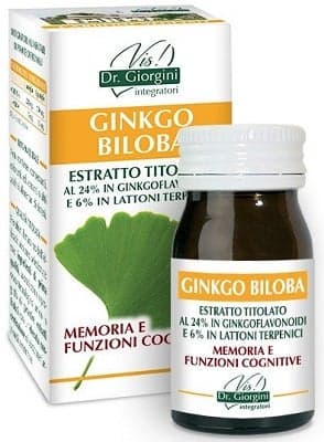 Ginkgo Biloba Extracto – 60 pastillas | Dr. Giorgini