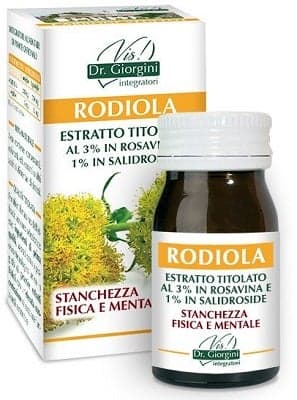 Rodiola Extracto – 60 pastillas | Dr. Giorgini