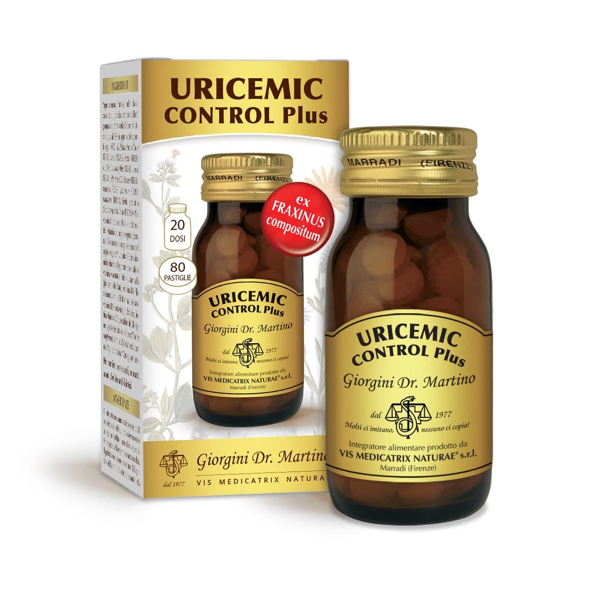 Vitamina C + Grosella Negra – 80 sobres | Dr. Giorgini Uricemic Control Plus