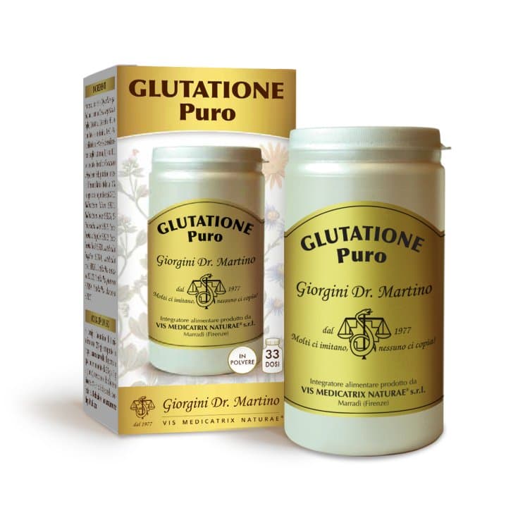 Glutatión 250 mg Puro – 100 g polvo | Dr. Giorgini