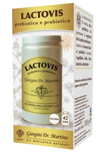 Inulina 1.620 mg + Probióticos – 100 g | Dr. Giorgini Lactovis Prebiotico Probiotico
