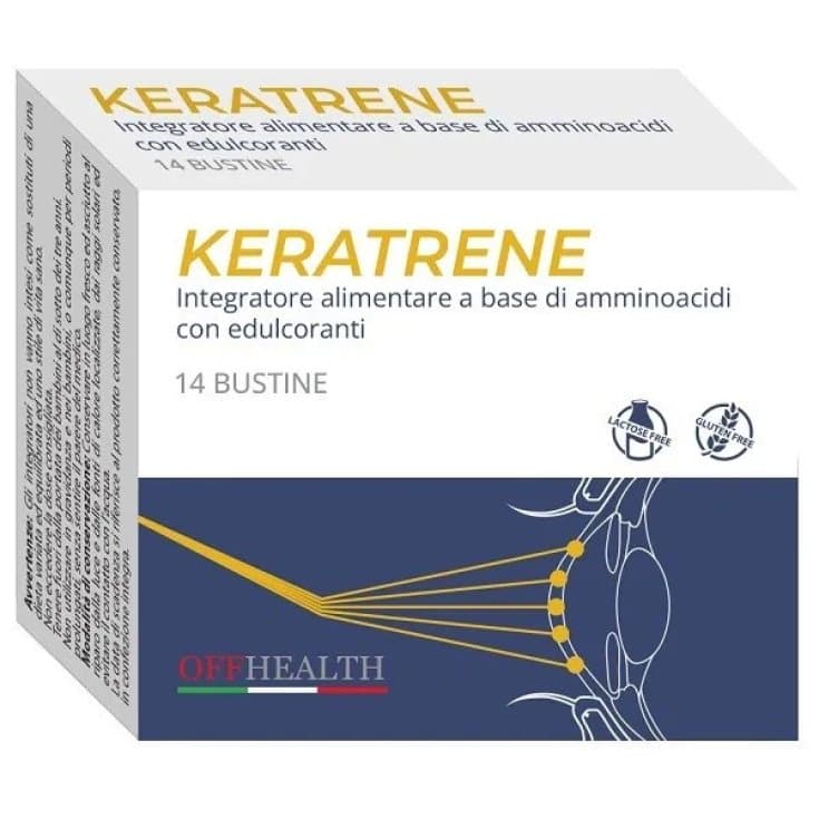 Keratrene Aminoácidos esenciales + L-Arginina – 14 sobres