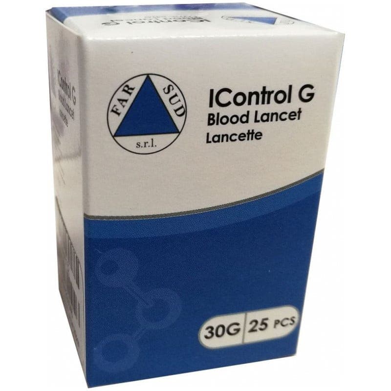 Icontrol G Lancetas – 25 unidades G25