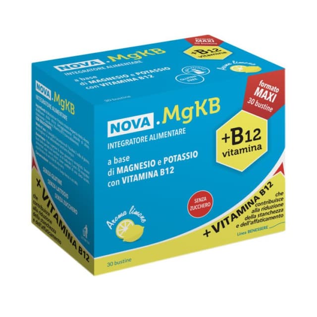 Nova MGKB Magnesio + Potasio – 30 sobres de 5 g