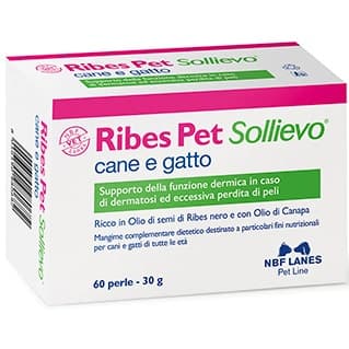 NBF Lanes Ribes Pet Sollievo – 60 perlas