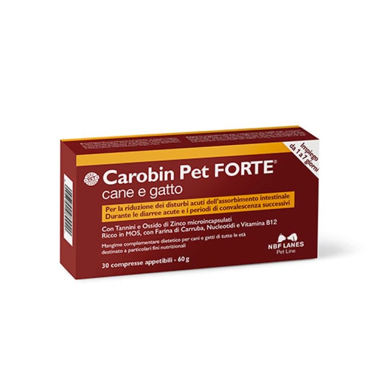 Carobin Pet Forte – 30 comprimidos