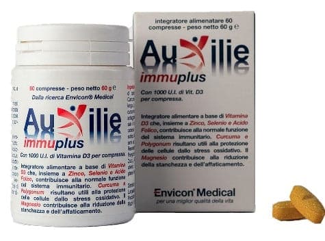 Magnesio 300 mg + Cúrcuma – 33 g | Auxilie Immuplus