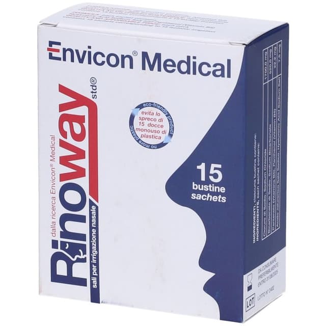 Rinoway Plus Sales Isotónicas – 15 sobres