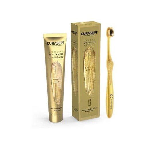Curasept Gold Lux Pasta Dental + Cepillo de Dientes