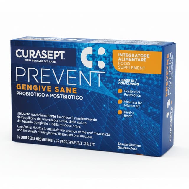 Curasept Prevent Gengive – 16 comprimidos