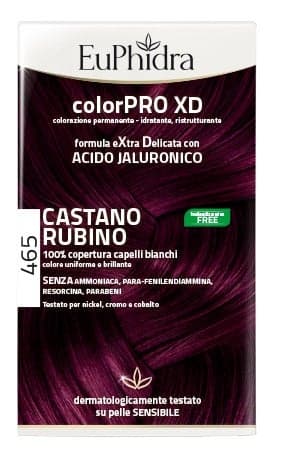 Euphidra ColorPro XD 465 Castaño Rojizo – Tinte para el cabello