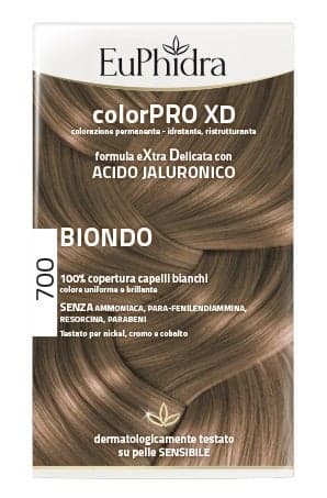 Euphidra ColorPro XD 700 Rubio – Tinte para el cabello