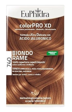 Euphidra ColorPro XD 740 Rubio Cobrizo – Tinte para el cabello