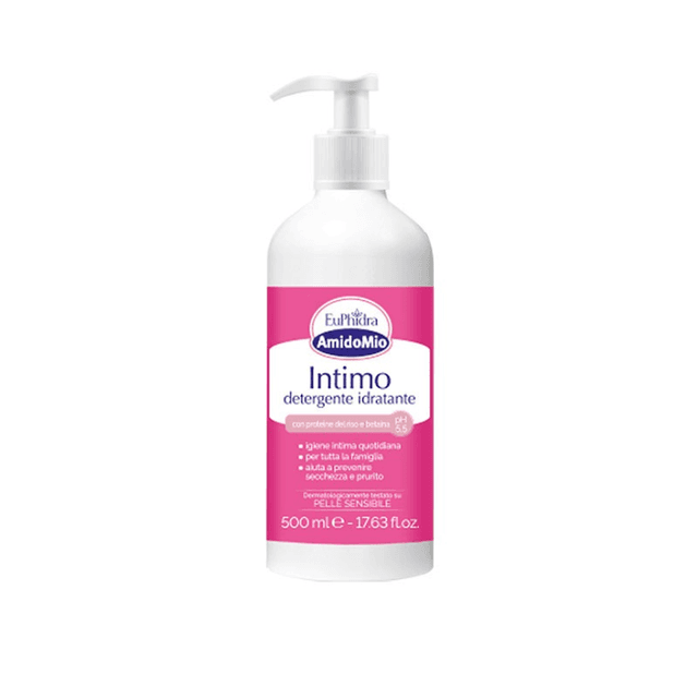 Euphidra Amido Gel Íntimo Hidratante – 500 ml