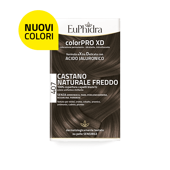 Euphidra Colorpro XD 407 Castaño Natural Frío – Tinte capilar