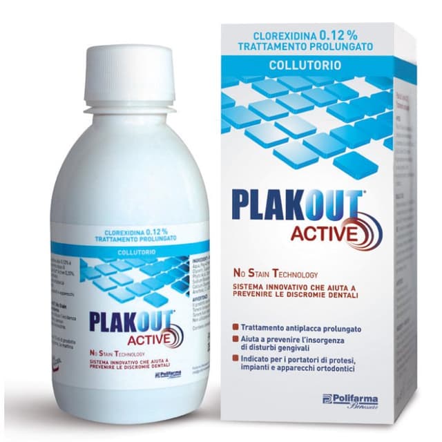 Plak Out Active Clorhexidina 0,12% – Enjuague bucal