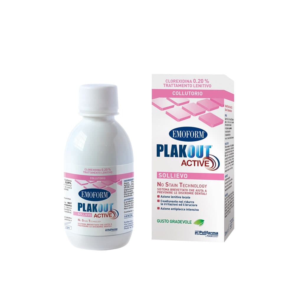 Plak Out Active Enjuague 200 ml – Enjuague bucal